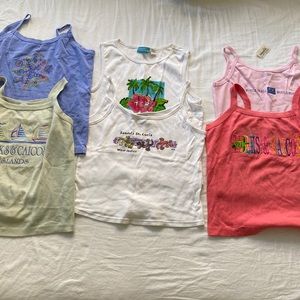 vintage tourist tank top bundle XL and L